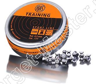 RWS Training 4.50mm Luchtdruk Kogeltjes blikje 500